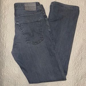 AG gray denim jeans, men’s 30x30
